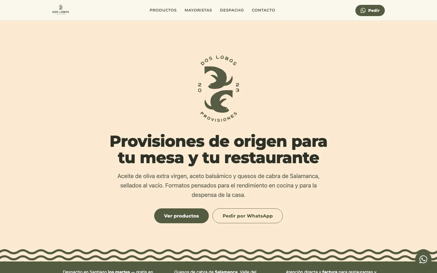 Captura del sitio de Dos Lobos