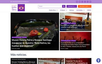 Captura de Museo Violeta Parra
